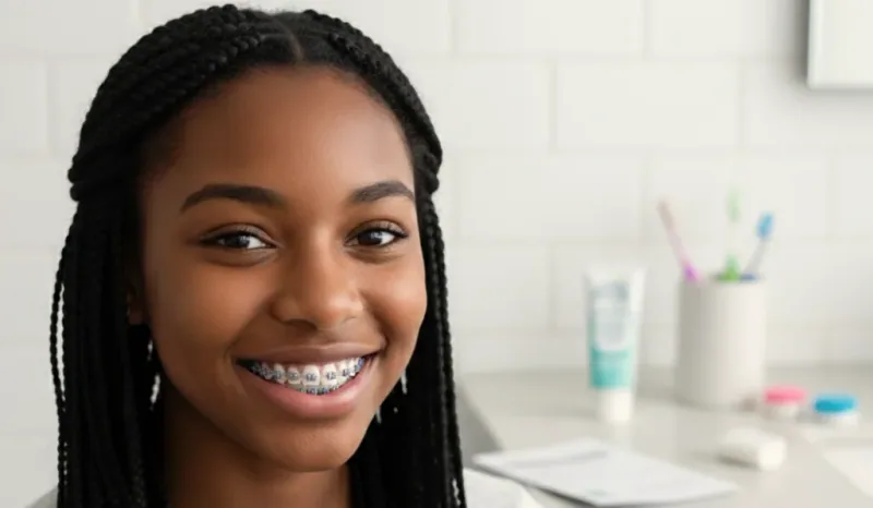 Can My Teenager Whiten Their Teeth With Braces?