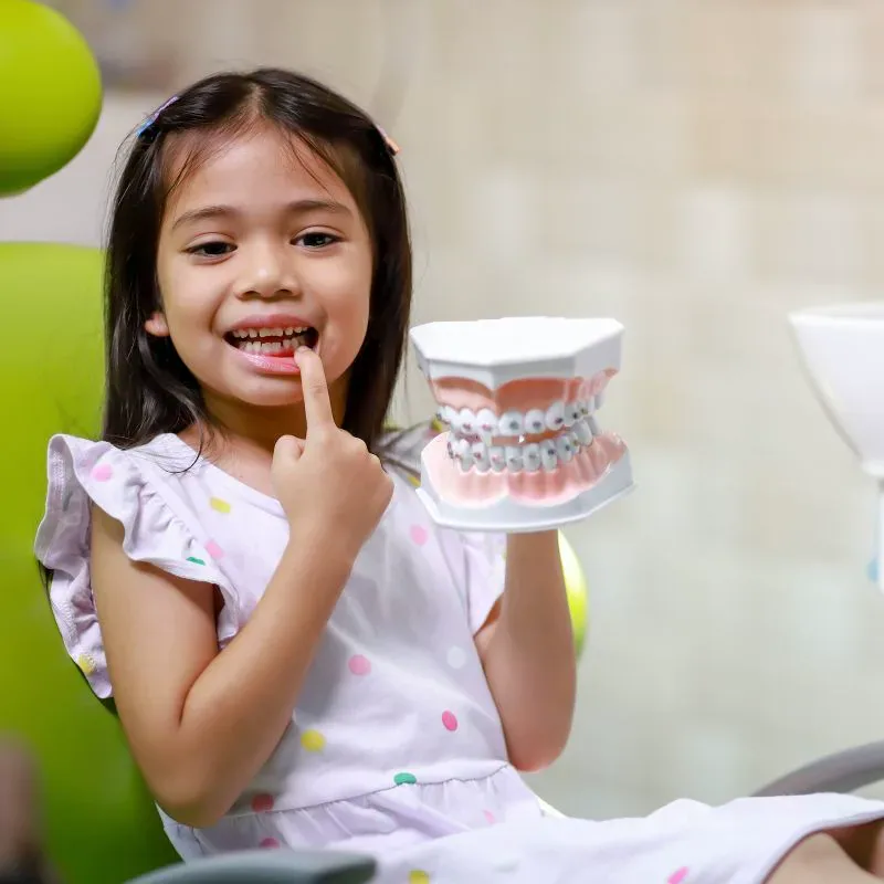 Early orthodontic evaluation for a child
