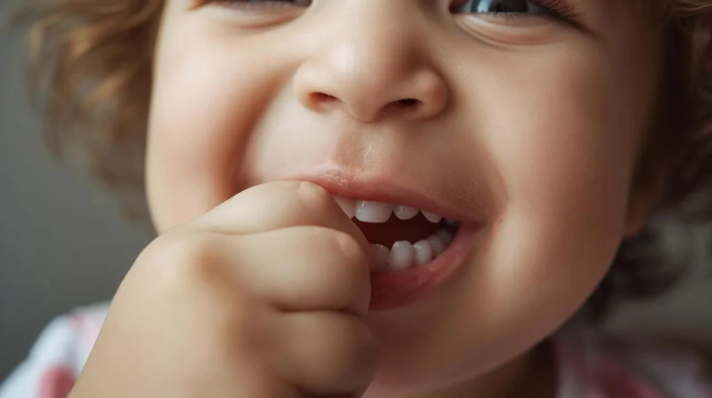 Toddler sucking thumb - pediatric dentist Brooklyn - Bite Squad Dental of NYC