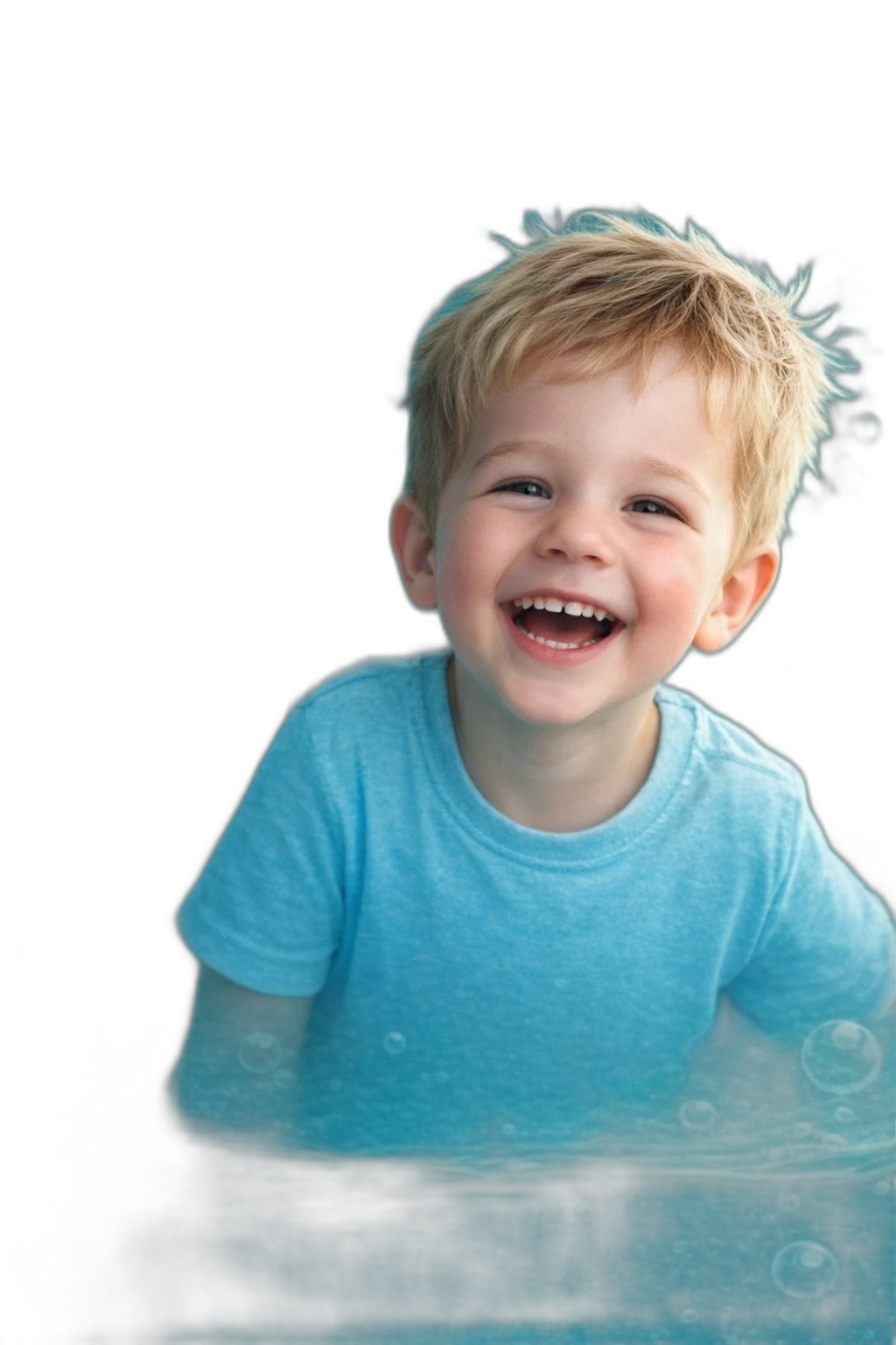 Smiling child at Bite Squad Dental pediatric dentist in Brooklyn